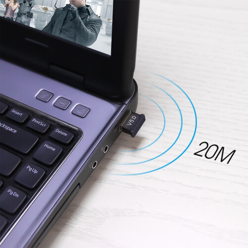 Bluetooth Adapter For Computer, Edr Technology With Broad Application, Dual Mode Bluetooth Ensures High Reliability And Enhanced Connection Stability 2