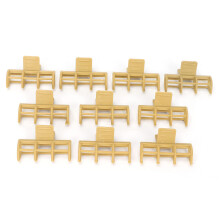 Hair Claw Clips for Styling and Sectioning, HeatResistant Plastic Hair Roller Clips for Curlers and Perms
