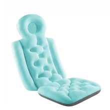 Bath Pillow for Tub with NonSlip Waterproof Cushion Support for Neck and Back Spa Relaxation