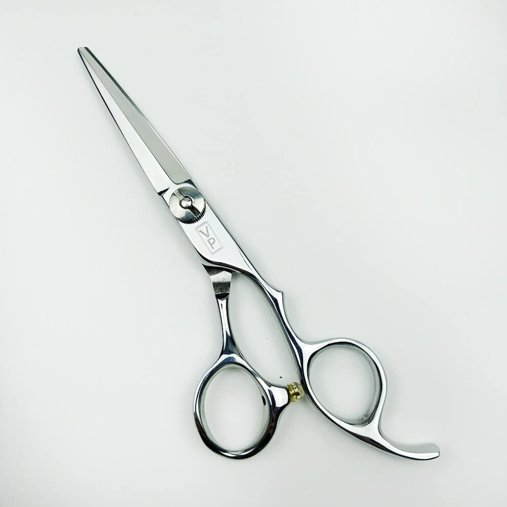 6.0 Inch Japanese 440C Steel Hair Cutting Scissors, Professional Barber Shears with Ultra Sharp Blades and Ergonomic Grip