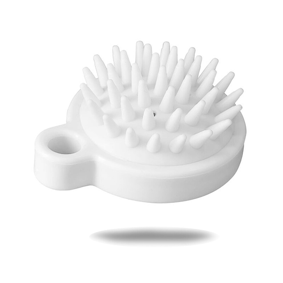 Scalp Massager Silicone Shampoo Brush with Soft Bristles for Gentle Scalp Massage Wet and Dry Use