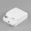 Waterproof Socket Box with Key Lock Cover for Safe Outdoor Electrical Switch Protection White 2
