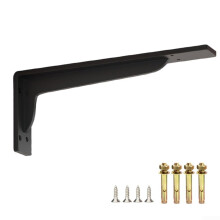 Heavy Duty Shelf Brackets and Countertop Support Brackets Rust Proof Steel 6in Wall Mounted