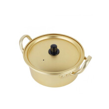 Ramen Noodle Pot with Lid Aluminum Alloy Fast Heating Easy Clean Soup Pot for Home Kitchen