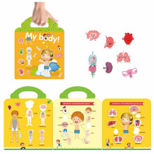 Yakbaofuo Sticker Book For Learning Toys For Toddlers 1-3 Birthday Gifts For 2-5 Year Old Electronic Journal for Men