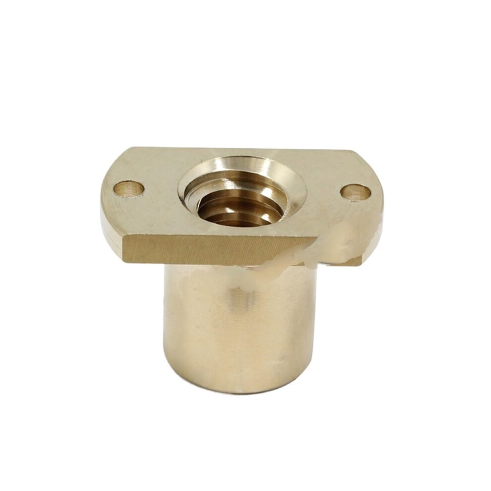 T10t40 Lead Screw With Brass Nut, Trapezoidal Pitch 3Mm, Ball Screw Flange Nut For Cnc 9365369281363