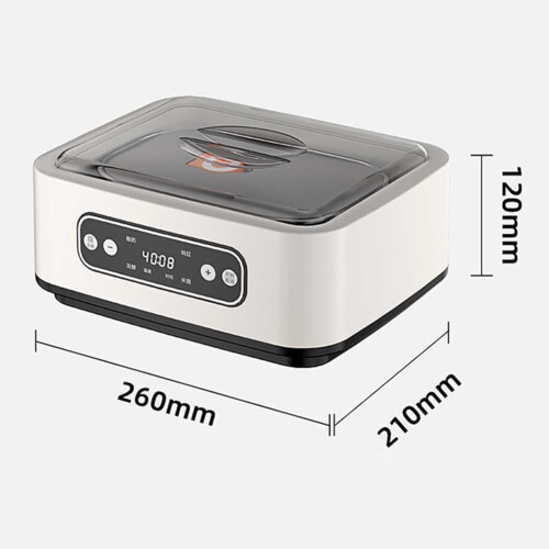 Stainless Steel Yogurt Maker with Precise Temp Control, 1.6Quart, Adjustable Time, Global Voltage Compatible 1