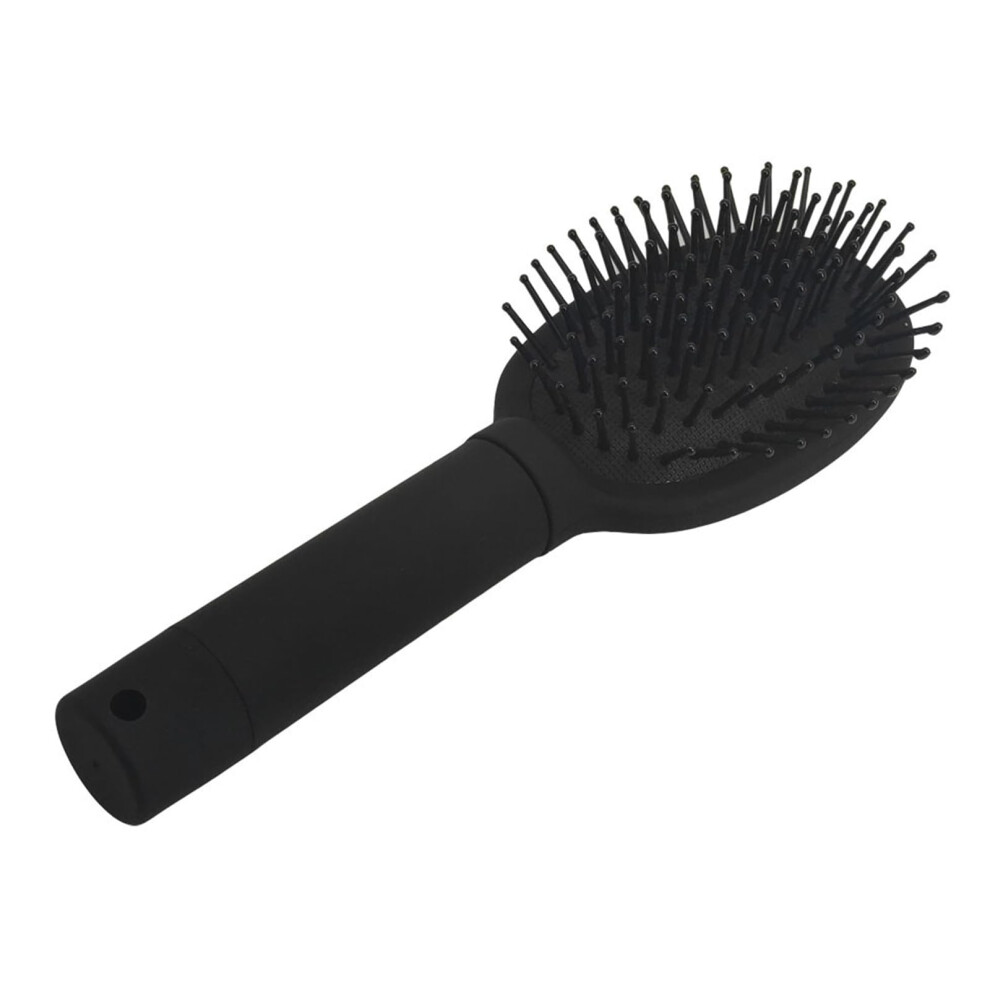Black Hidden Hairbrush Safe With Secret Compartment For Travel Cash And Valuables Storage