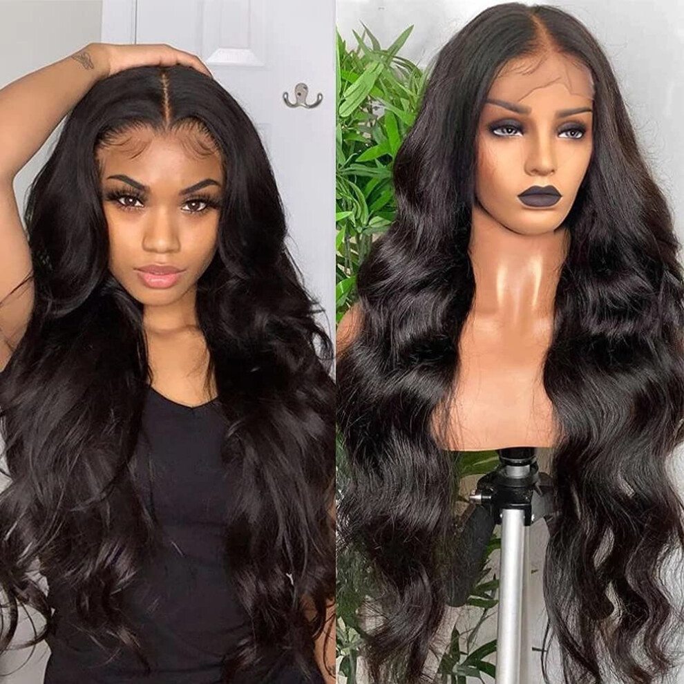 12 Inch Body Wave Lace Front Wig Brazilian Virgin Human Hair Wet and Wavy 150% Density