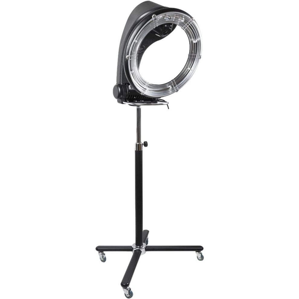 Infrared Hair Dryer with 360 Rotation, Adjustable Height and Temperature for Salon or Home Styling