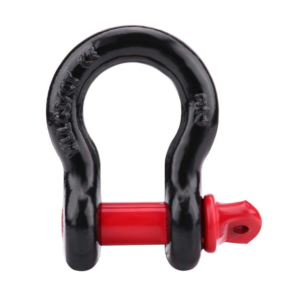 Heavy Duty Galvanized D Ring Shackle Winch Shackle For Vehicle Recovery Utv Atv Truck Tow 2 Sizes Zinc Coated 9164114957962