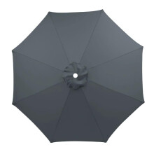 Patio Umbrella Replacement Canopy Waterproof UVResistant Outdoor Parasol Cover 8Rib Green Gray