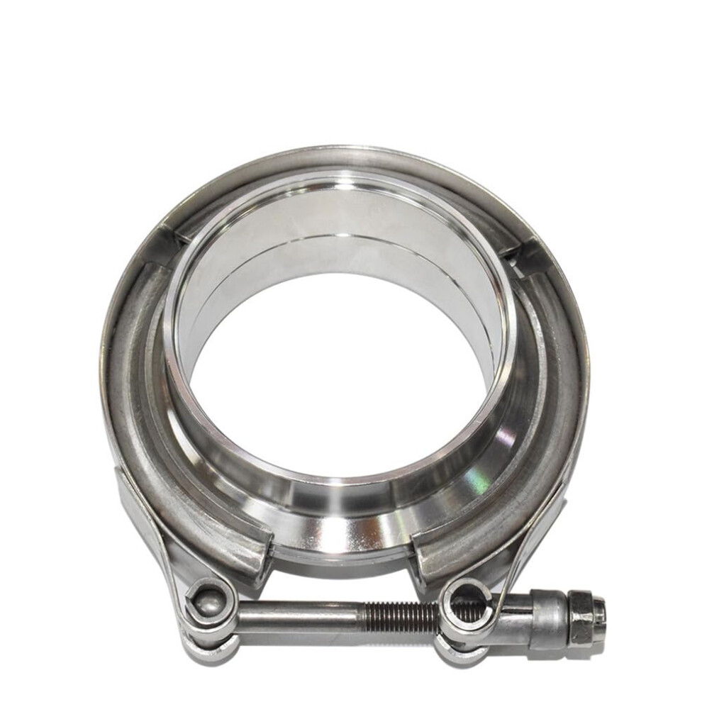 2 Inch 304 Stainless Steel V Band Clamp Kit Male Female Flange Quickrelease Leak Connection 9164114958068