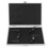 Hairdressing Scissors Case Double Layer Waterproof PU Leather Barber Tool Storage Box Black 3