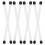 8PCS Clear Plastic Storage Tubes with Lids for Lab Samples Beads and Fragrant Material 1