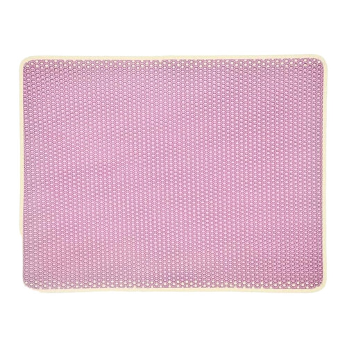 Waterproof Double Layer Cat Litter Mat Durable Easy Clean Odor NonToxic for Cats