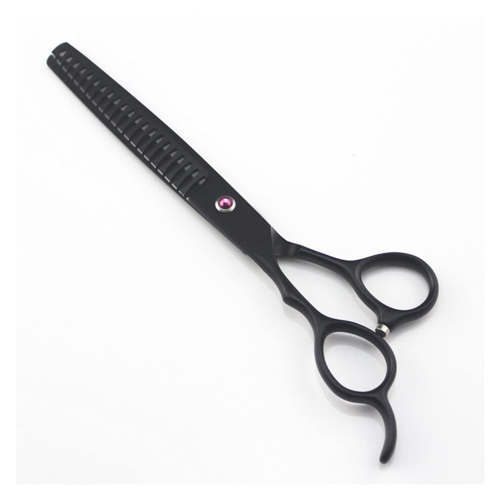 7 Inch Stainless Steel LeftHanded Hair Cutting Scissors for Professional Barber Hairdressing