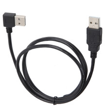 Cabo USB 2.0 para impressora/scanner de alta compatibilidade, conexões plug and play, USB macho reversível para USB tipo B macho, cabo de