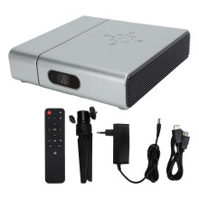 Retro DIY Vintage Projector, Auto Keystone Correction And Flexible Rotational Projection Smart Projector With Dolby Audio And Netflix Licensing For