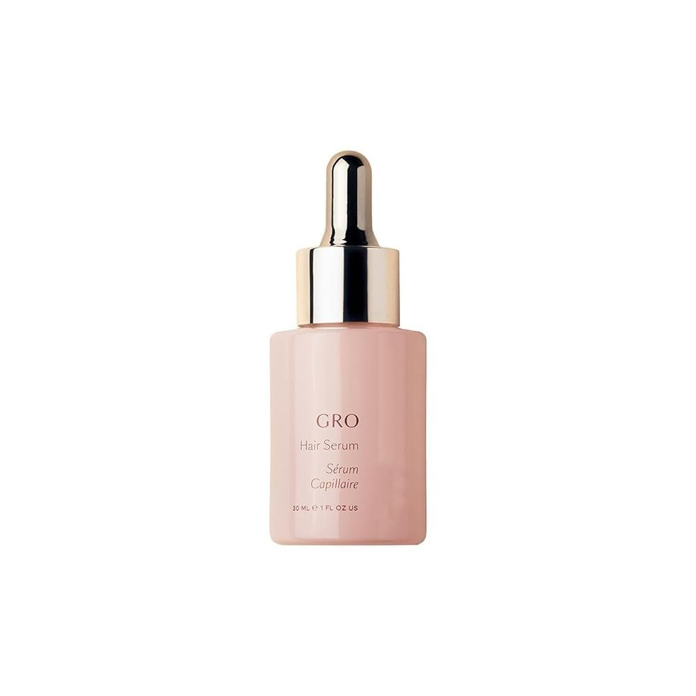 Pink Hair Growth Serum For Thinning Hair Treatment With Bergamot Scent, 1 Fl Oz