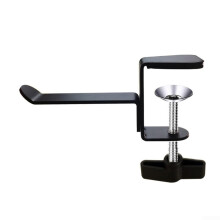 Heavy Duty CShaped Metal Desk Clamp with Stable Base for Headphones, Microphones, Hoses and Accessories with Silicone Protection