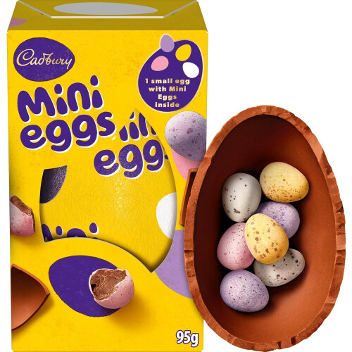 Cadbury Chocolate Mini Shell Egg 95gPack of 12