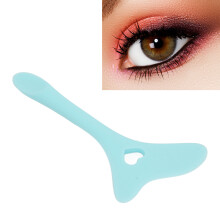 Wiederverwendbares Silikon-Eyeliner-Flügelhilfe-Tool – Blau, multifunktional