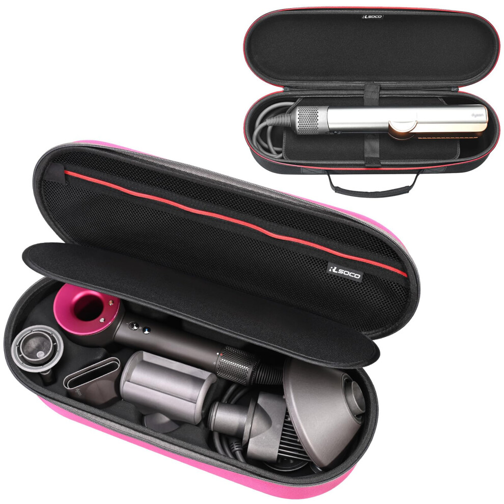 Hard Travel Case for Dyson Supersonic Hair Dryer and Corrale Straightener, Shockproof Dual Design