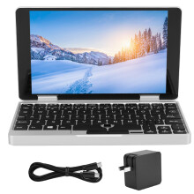 Touch Screen Mini Laptop Intel N100 Windows 11 Pro 8GB RAM M.2 SSD Rotatable Display Lightweight Notebook Metal Body HDMI Wi-Fi 6 Bluetooth 5.2 With