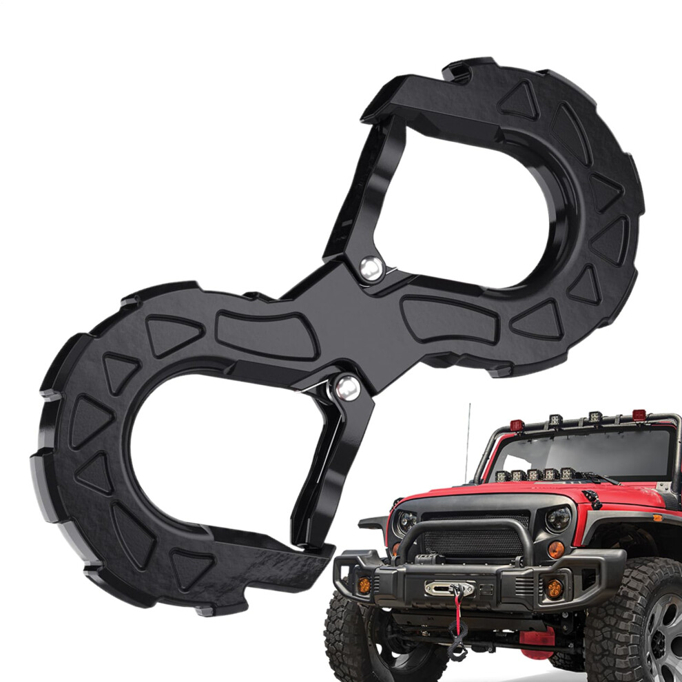 Heavy Duty Winch Hook 33000 Lbs With 3/8 Inch Sshape Tow Shackle For Atv Trailer Recovery 9164114962188