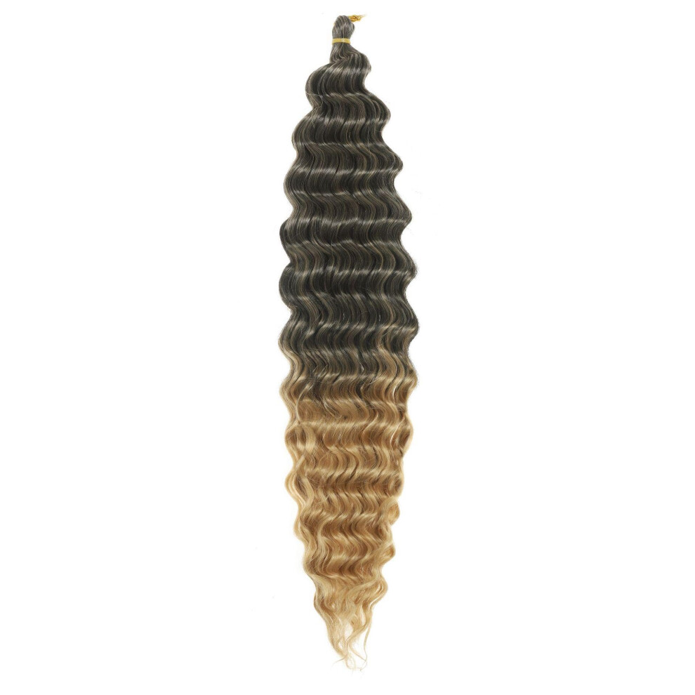 Unisex Long Curly Crochet Braided Dreadlock Wig, Handknotted Texture, Adjustable Fit, Multi Color