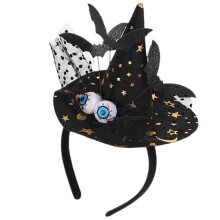 Halloween Witch Hat Headband for Adult and Kids Costume, Lightweight Comfortable Hair Accessory