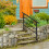 Wrought Iron Handrail For 1 to 4 Steps Adjustable Outdoor Handrail 9