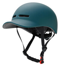 Bike Helmet Lightweight Adjustable Adult Cycling Cap Baseball Style for Urban Commute Road Bike Skating Scooter Blue