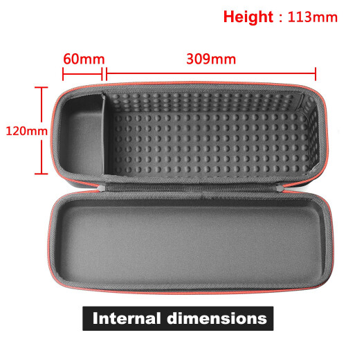 Travel Case Hard Shell Shockproof Storage Organizer with Handy Carry Strap for Dyson Airwrap 2
