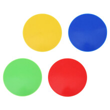 4 Pcs Landmark Mat Area Rugs Classroom Floor Dots Circle Dots Markers Carpet Spot Markers
