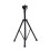 8inches Adjustable Metal Tripod Dumb Drum Stand Practice Pad Rack Bracket Support Percussion Accessory(Black) 1
