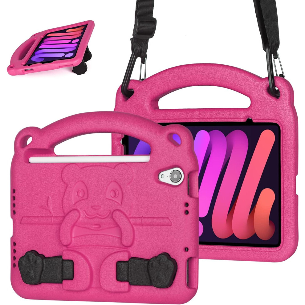 Kids Case For Compatible With Ipad Mini 6Th Generation (8.3 Inch 2021), Compatible With Ipad Mini 6 Case For Kids, Eva Shock Proof Light 9175034091803