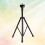 8inches Adjustable Metal Tripod Dumb Drum Stand Practice Pad Rack Bracket Support Percussion Accessory(Black) 5