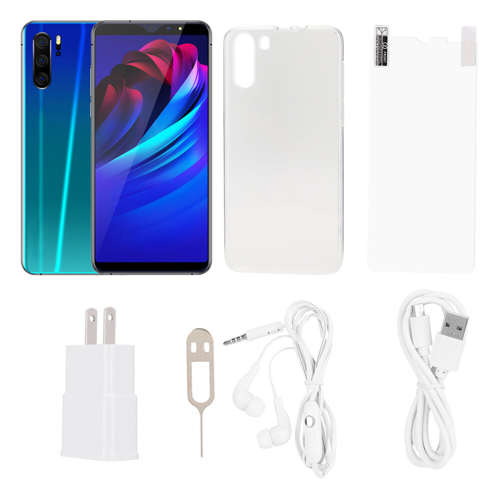Android Smartphone 6.1 Inch Dual Sim Octa Core Hd Screen Face Recognition Fingerprint Unlock Ai Matrix Quad Camera Efficient Battery Life Gradient 9773935667181