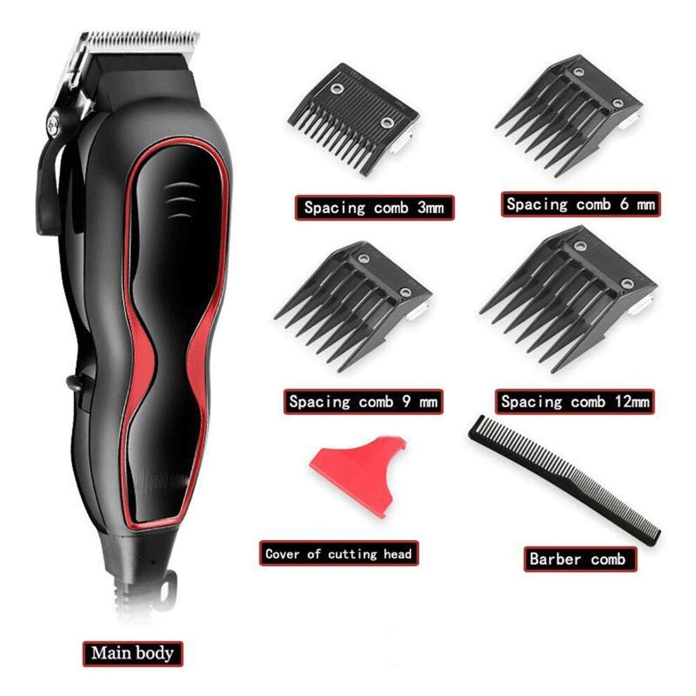 Hair Clippers for Men with Adjustable Taper Lever, Multiple Guide Combs, Precision Fade Cutting