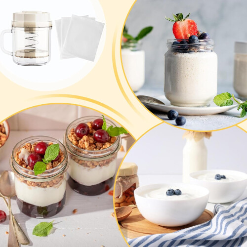 Yogurt Strainer Large Reusable Container for Whey Separation, Cheese, Juice, Tea, Home Kitchen Use 2