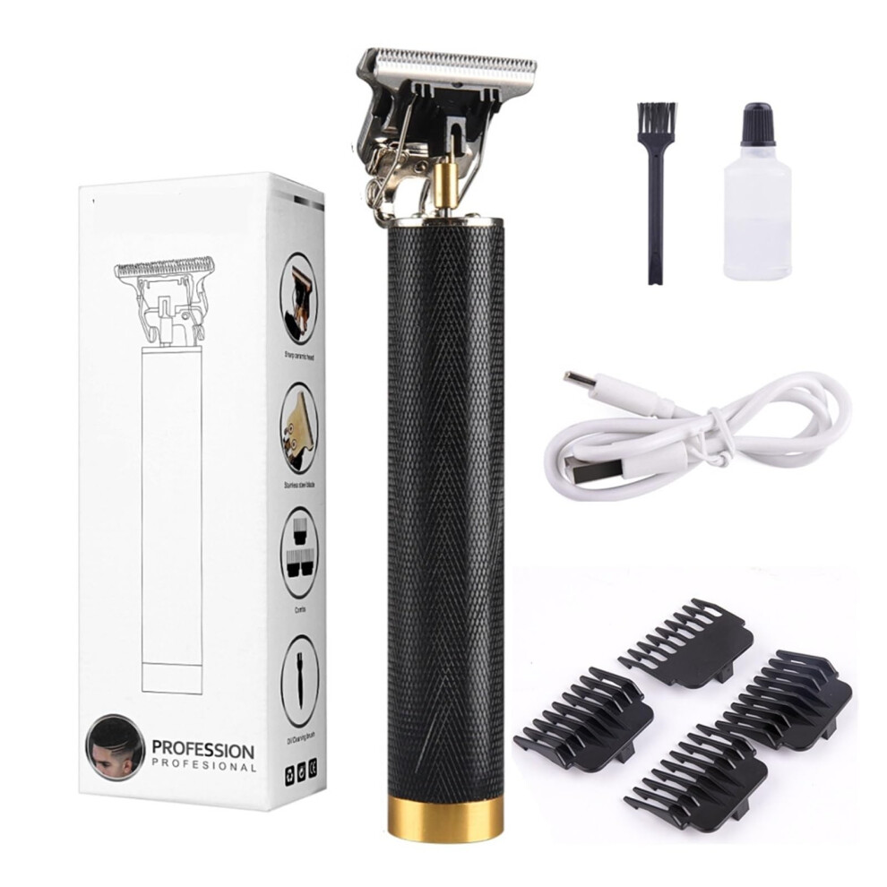Professional Cordless Hair Clipper and Beard Trimmer for Men with Precise Fade Cutting