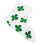Thick Plush L-Shaped Golf Putter Headcover, White, 17x12cm 12