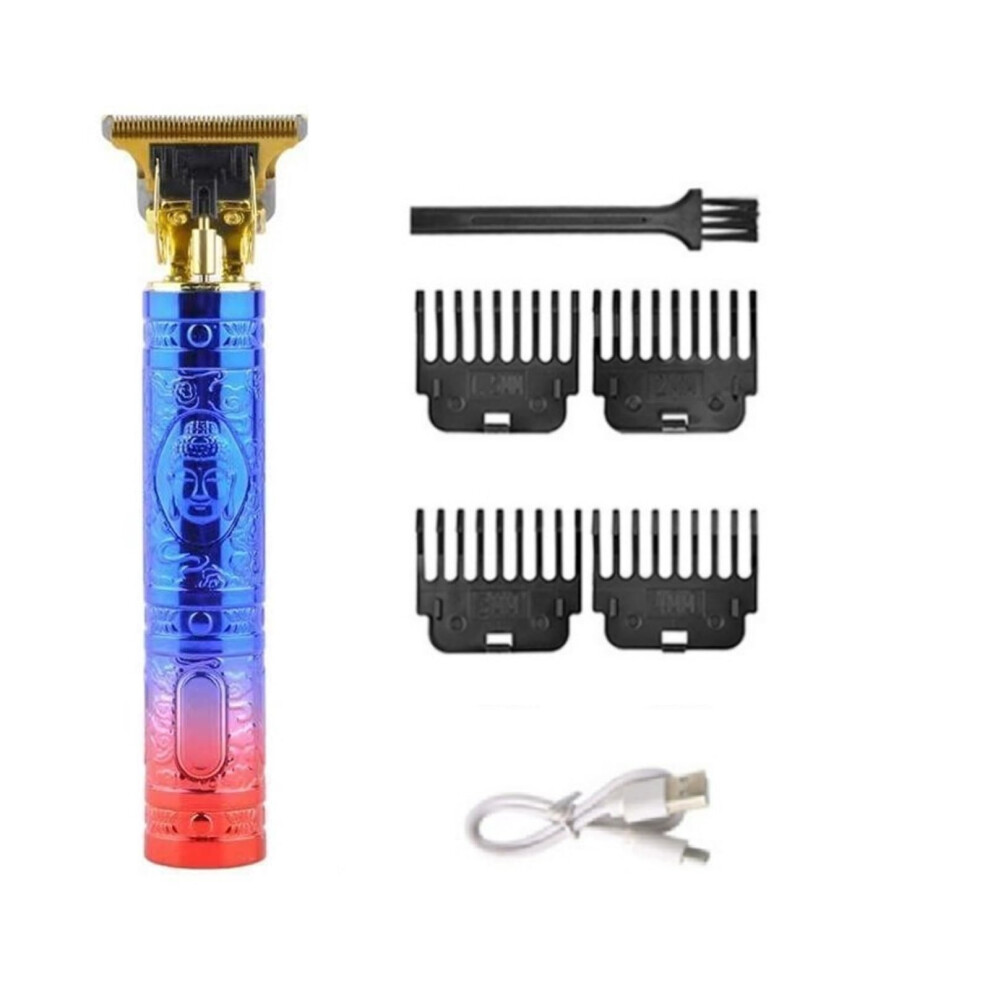 Cordless Hair Clipper and Beard Trimmer for Men with Stainless Steel Blade USB Rechargeable