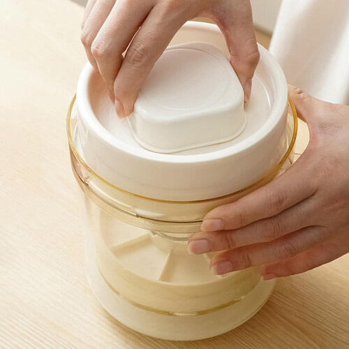 Yogurt Strainer Large Capacity Separator Container for Cheese Juice Tea Home Kitchen 1