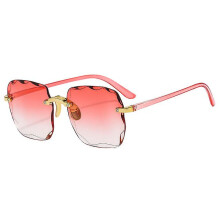 Women's Square Sunglasses C5 Aluminum Magnesium Alloy 25g Ultra Light Scratch Resistant