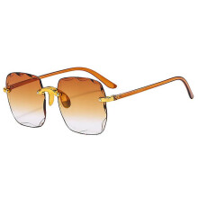 Women's Square Sunglasses C4 Aluminum Magnesium Alloy Frame 25g Lightweight