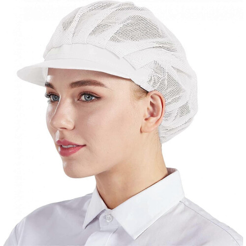 Chef Hat, 3-Pack 54-56cm, Elastic Closure Four Seasons Suitable Style