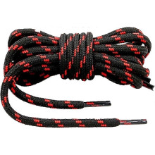 Cordones redondos, 2 pares de 1,4 metros, de poliéster resistentes al desgaste y antiaflojamiento.